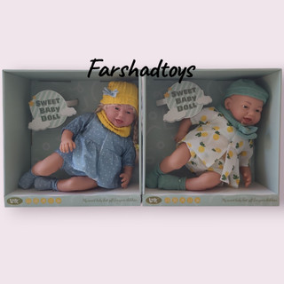 عروسک نوزاد موزیکال Sweet Baby Doll مناسب هدیه کودکان | FarshadToys