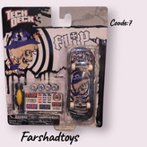 فینگربرد Tech Deck طرح Flip اسکلت با چرخ یدکی و استیکر