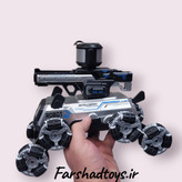 ربات کنترلی Robot Dog 8 چرخ با قابلیت شلیک تیر ژله ای