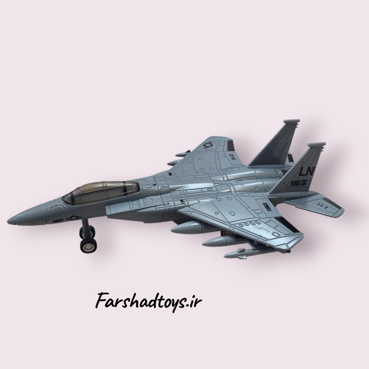 ماکت جنگنده F-15 Eagle فلزی با طراحی نظامی و جزئیات واقعی در فرشاد تویز