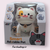 گربه رباتیک هوشمند کنترلی Smart Adorable Pet با قابلیت حرکت و اجرای حرکات نمایشی