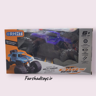 جعبه ماشین کنترلی آفرود RHHT مدل Bigfoot Car شارژی