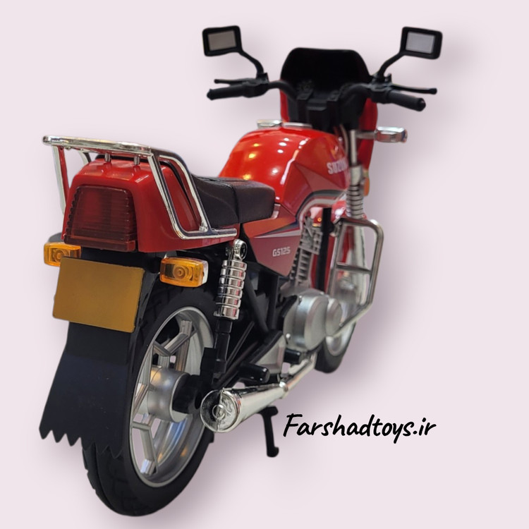 جعبه ماکت موتور Suzuki GS125 برند MLS مقیاس 1:10 | Farshadtoys