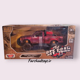 ماکت پیکاپ آفرود قرمز Motor Max مدل 1992 GMC Sierra GT Pickup مقیاس 1:24