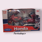 جعبه ماکت موتور Honda Goldwing برند Welly مقیاس 1:12