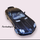 نمای بالای جلو ماکت ماشین فلزی مرسدس بنز SLR مکلارن برند Motor Max مقیاس 1:12 در فرشاد تویز