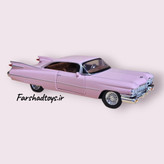 ماکت ماشین فلزی Cadillac Eldorado کلاسیک رنگ صورتی روشن مقیاس 1:36 در فرشاد تویز