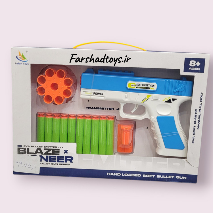تفنگ اسباببازی تیر فومی Lefan Toys مدل Blaze X Pioneer فرشاد تویز