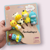 ست عروسک انگشتی حیوانات ۵ عددی Finger Puppet برند Tang Le Xing فرشاد تویز