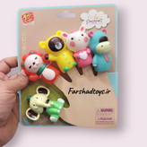 ست عروسک انگشتی حیوانات ۵ عددی Finger Puppet برند Tang Le Xing فرشاد تویز