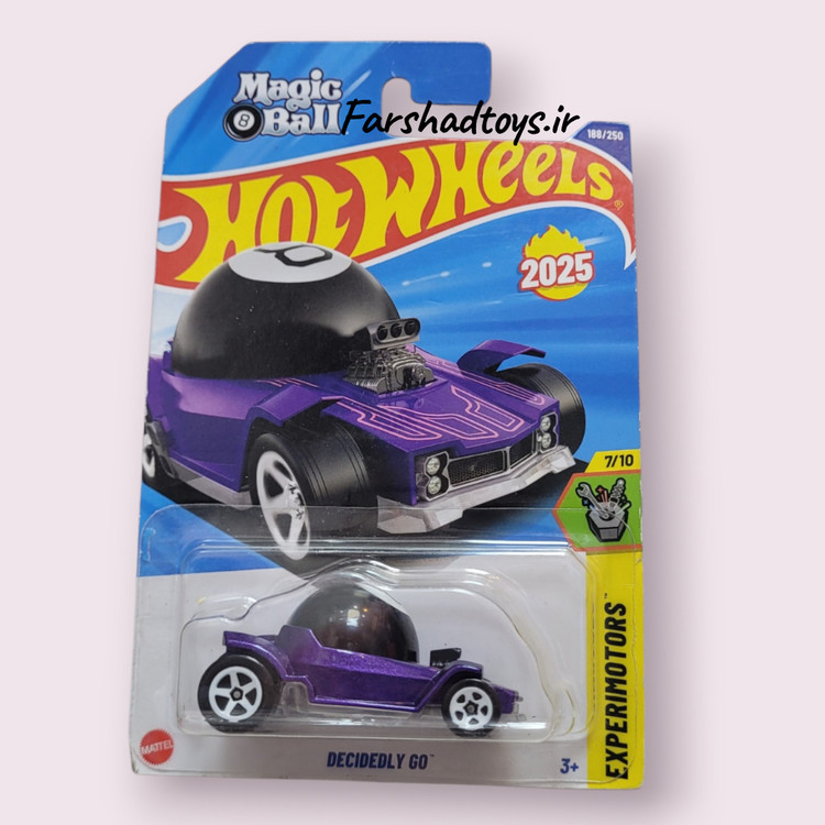 ماشین هات ویلز مدل Decidedly Go سری HW Experimotors کالکشن 2025