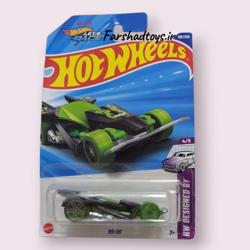 ماشین هات ویلز RD-06 مشکی سری HW Designed By از Racing Drones فرشاد تویز