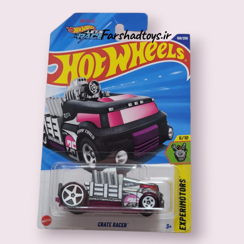 ماشین هات ویلز Crate Racer خاکستری تیره سری Experimotors فرشاد تویز