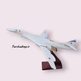 ماکت هواپیمای TU-160 کایوی مدل LZ11 رنگ سفید مقیاس 1:200