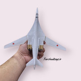 ماکت هواپیمای بمبافکن TU-160 کایوی مدل LZ11 در فرشاد تویز