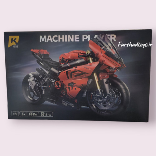 ساختنی موتور اسپرت طرح دوکاتی TOYLINX مدل 88816 در فرشاد تویز