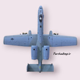 ماکت هواپیمای جنگی A-10 Warthog رنگ سبز استتاری مدل KAIWEI LZ188B