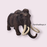 نمای روبهرو فیگور حیوانات ماموت پشمالو Paradise Animal مدل 127-557 مناسب کلکسیون حیوانات در فرشاد تویز