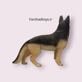 نمای پشت و بغل فیگور حیوانات سگ ژرمن شپرد کوچک Paradise Animal مدل 127-1482 در فرشاد تویز