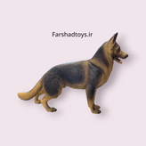 نمای بغل فیگور حیوانات سگ ژرمن شپرد Paradise Animal مدل 127-1039 در فرشاد تویز