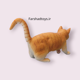 فیگور حیوانات گربه نارنجی Paradise Animal مدل 127-989 نمای پشت