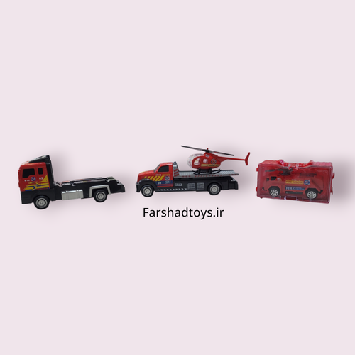 قطعات ست اسباب بازی امداد و نجات Tian Hong City Drive فرشاد تویز
