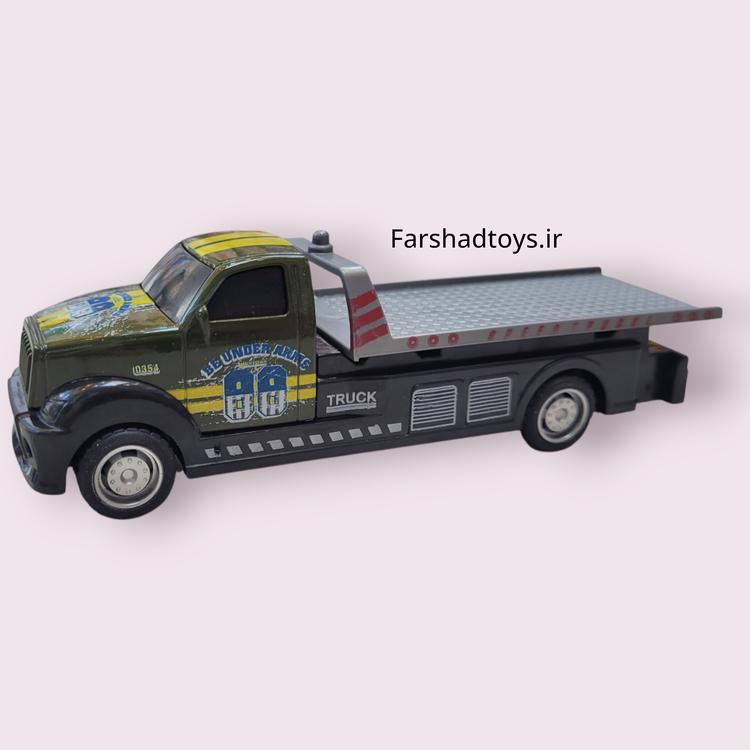 کامیون کفی سبز زیتونی مخصوص حمل تجهیزات از ست نظامی Tian Hong