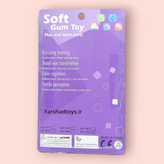 پشت بسته ست اسباببازی نرم حسی نوزاد Soft Gum Toy مدل 1082