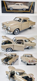 ماکت فلزی کلاسیک 1950 Studebaker Champion رنگ بژ متالیک مقیاس 1:18 با دربهای بازشو در فرشاد تویز