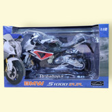 جعبه ماکت BMW S1000 RR اتومکس سفید مشکی قرمز