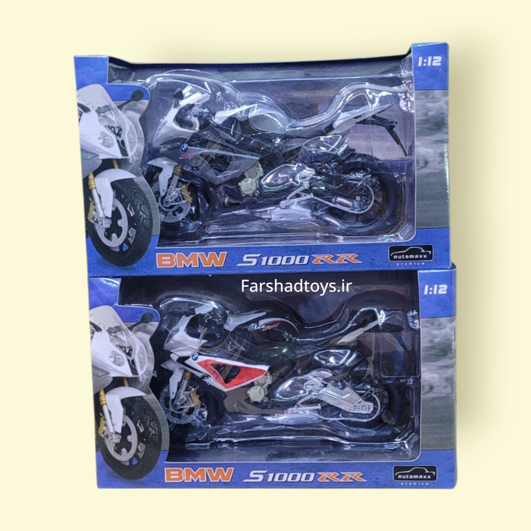 دو بسته ماکت موتور BMW S1000 RR اتومکس مقیاس 1:12