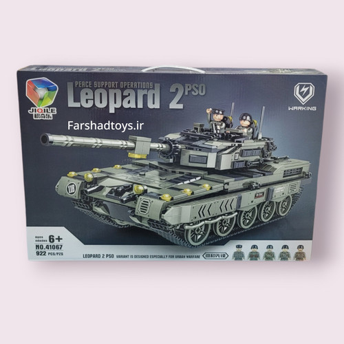 جعبه ساختنی تانک Leopard 2 PSO مدل 41067 با 922 قطعه در فرشاد تویز