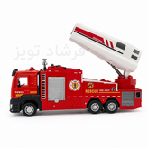 ماشین آتشنشانی عقبکش موزیکال و چراغدار فرشاد تویز