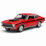 نمای جلو ماکت 1971 Mercury Comet GT موتور مکس رنگ قرمز فرشاد تویز