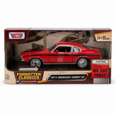 جعبه ماکت 1971 Mercury Comet GT موتور مکس رنگ قرمز فرشاد تویز