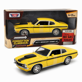 ماکت 1971 Mercury Comet GT زرد با جعبه موتورمکس فرشاد تویز