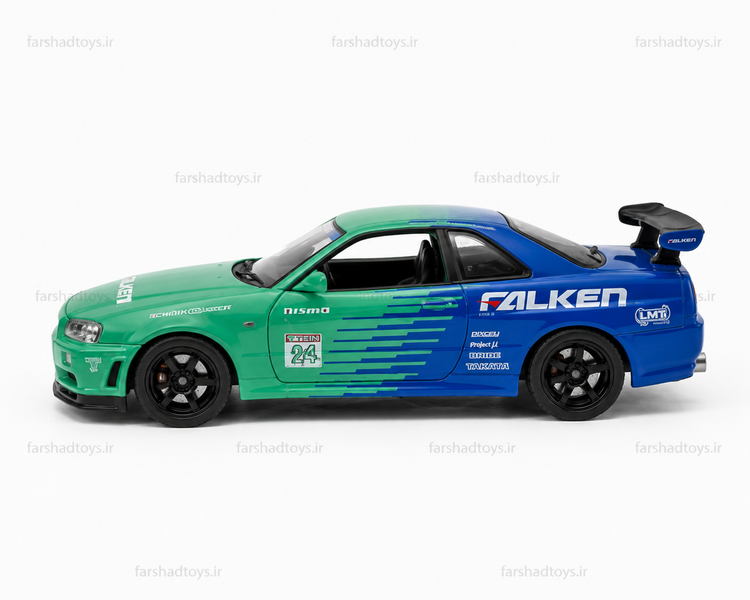 ماکت نیسان اسکای لاین طرح FALKEN فرشاد تویز