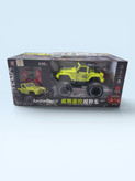 نمای روبهروی جعبه ماشین آفرود کنترلی S.X Toys مدل 3568A رنگ سبز لیمویی