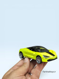 ماشین فلزی مکلارن 720S سبز فسفری فرشاد تویز