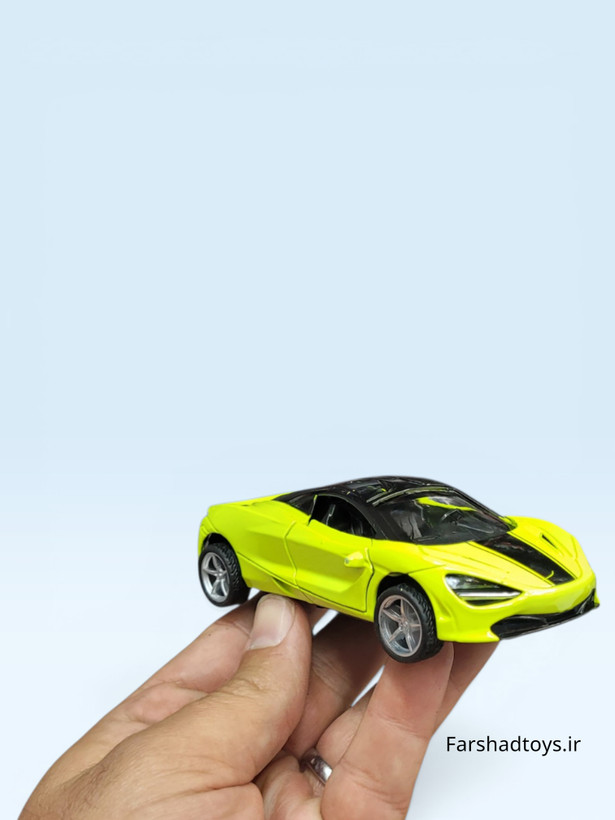 ماشین فلزی مکلارن 720S سبز فسفری فرشاد تویز