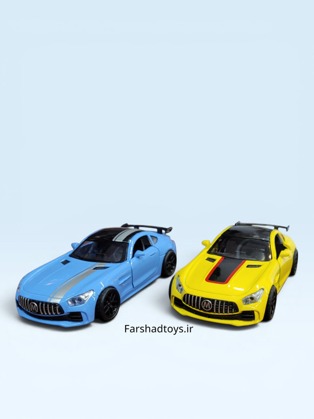 دو رنگ ماشین فلزی مرسدس AMG GT فرشاد تویز