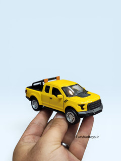 ماشین فلزی فورد F-150 رپتور زرد آیتم 6108_12D