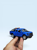ماکت وانت فورد F-150 رپتور آبی با بدنه فلزی