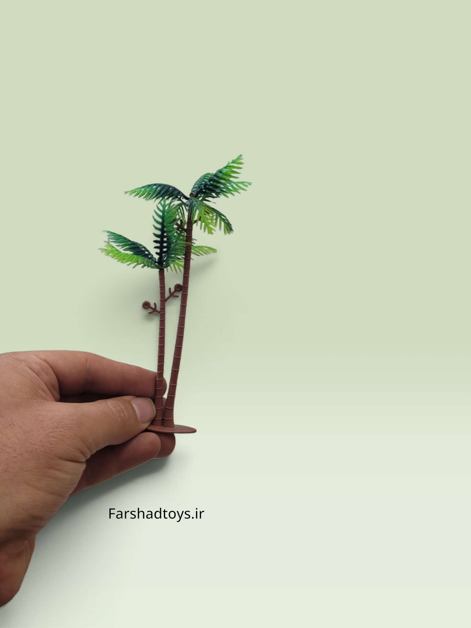 درخت نخل تزئینی مخصوص ست مسیر قطار حیوانات مزرعه