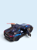 نمای عقب ماکت BMW Z4 M40i مشکی با در و صندوق بازشو