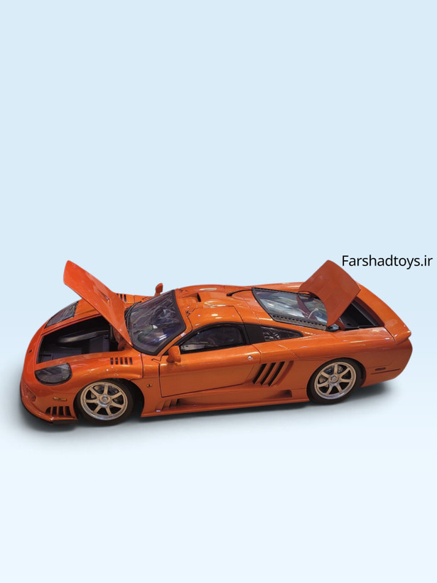 قسمتهای بازشو ماکت Saleen S7 Twin Turbo موتورمکس آیتم 73005