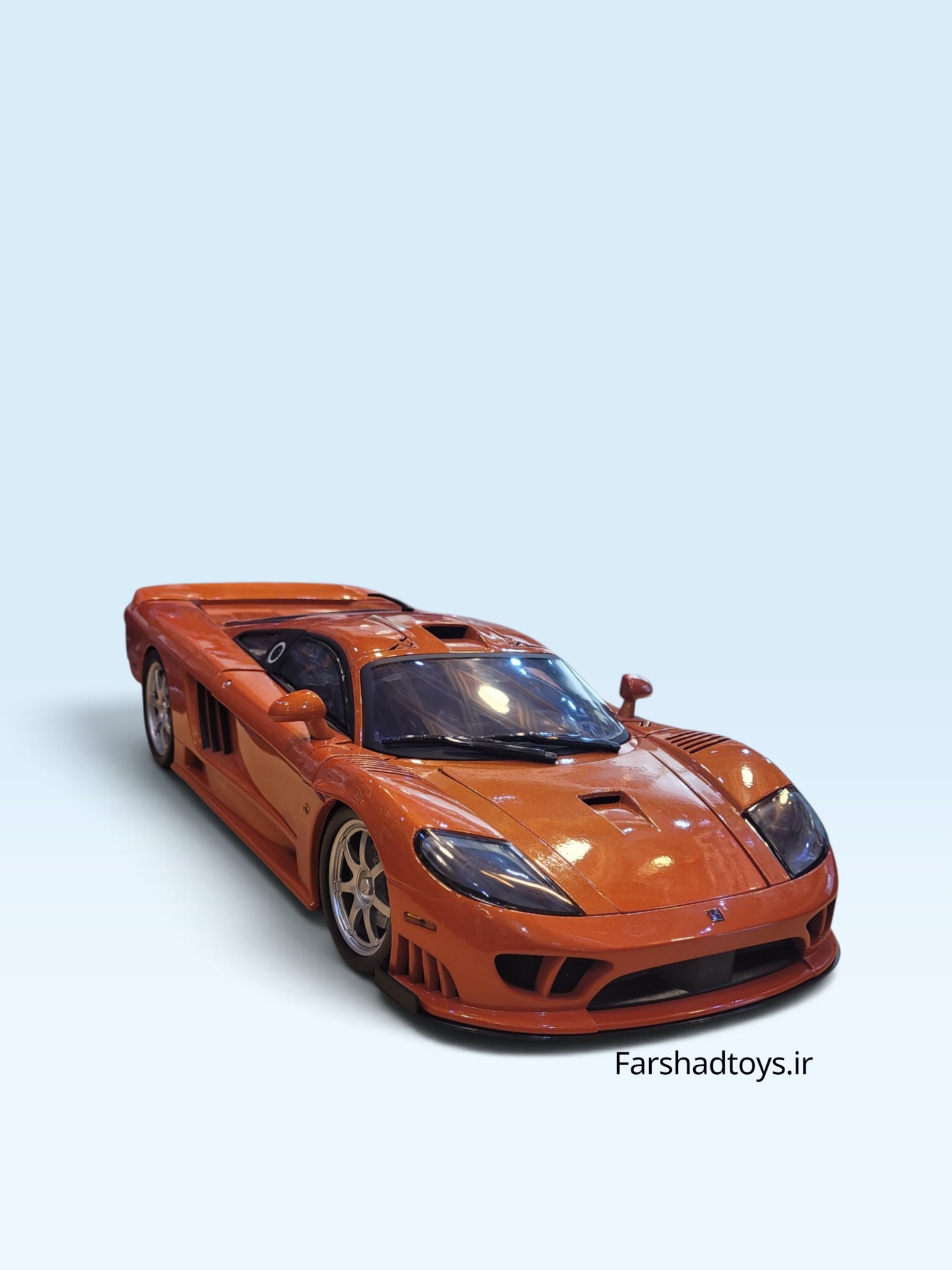 ماکت فلزی Saleen S7 Twin Turbo موتورمکس مقیاس 1:12 آیتم 73005 فرشاد تویز
