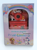 دوربین دیجیتال چاپ فوری کودک طرح بابانوئل قرمز داخل جعبه Children's Digital Print Camera فرشاد تویز