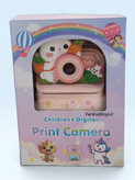 دوربین دیجیتال چاپ فوری کودک طرح خرگوش صورتی داخل جعبه Children's Digital Print Camera فرشاد تویز