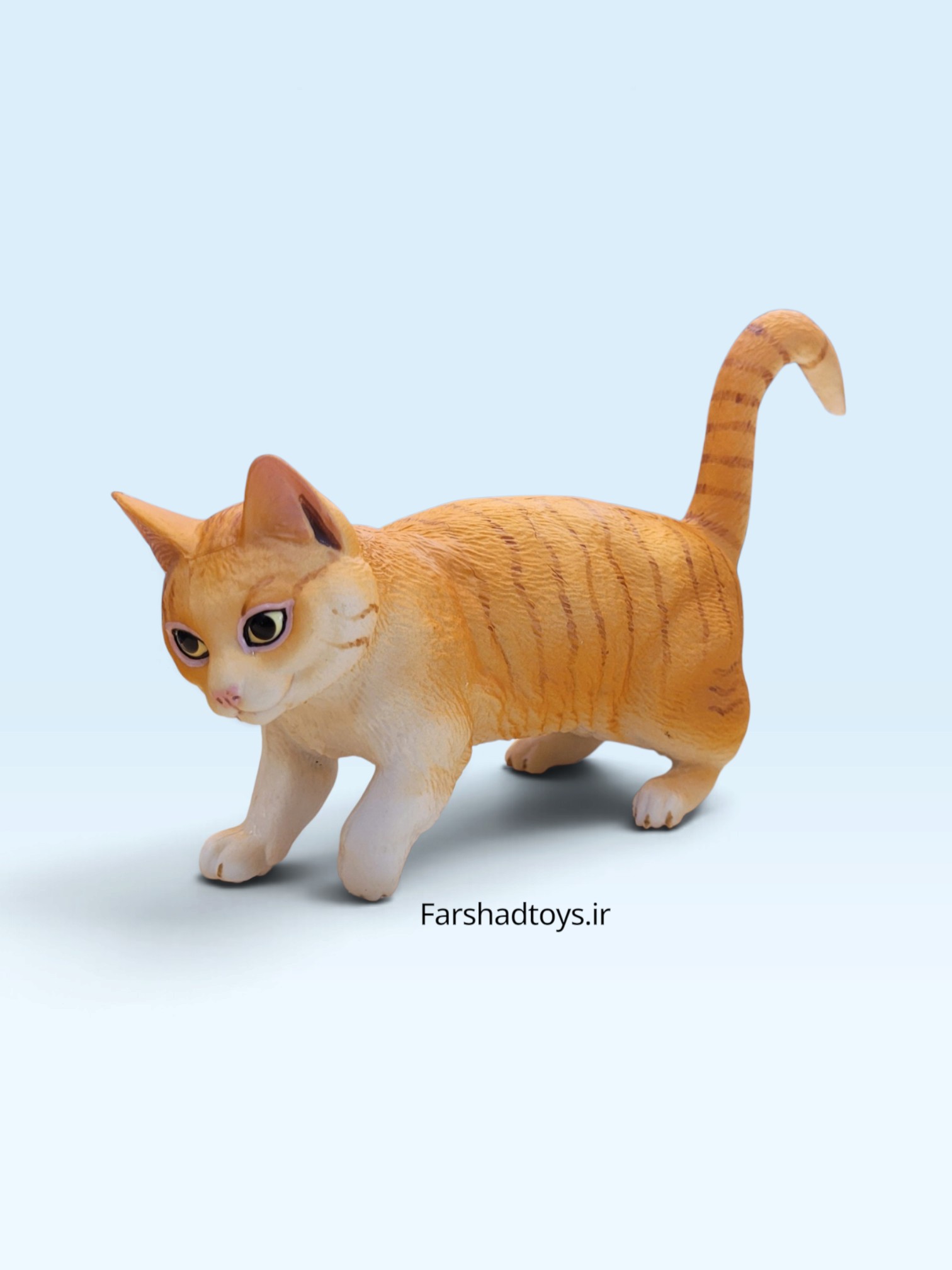 فیگور گربه پرشین نارنجی Paradise Animal کد PL127-989